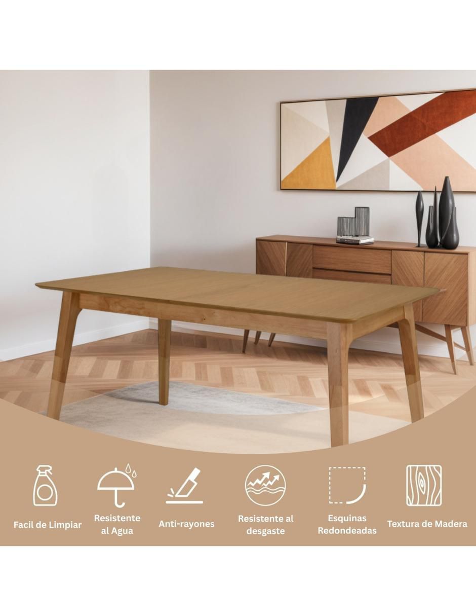 Mesa de comedor extensible armable Rockwell Midtown Concept