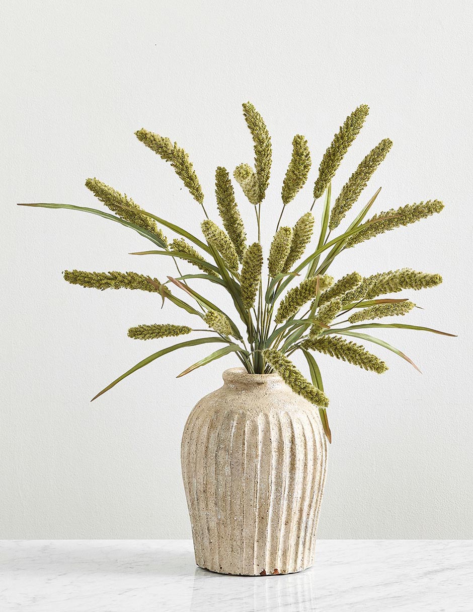 Ramo de pasto decorativo Faux Bundle 3