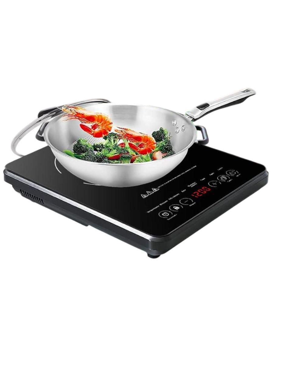 PARRILLA INDUCCIÓN K-019 SANGKE, NEGRO 2