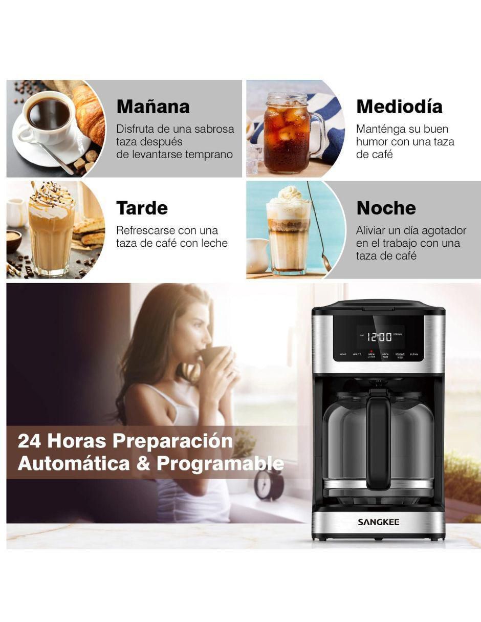 CAFETERA GOTEO ELÉCTRICA, 1.8 L, NEGRO