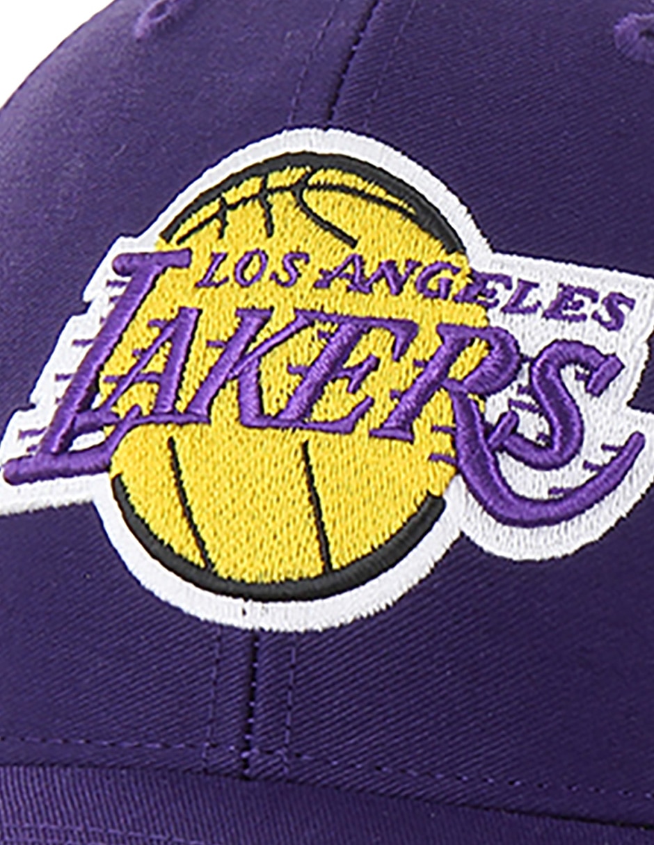 Gorra con visera curva snapback Nba Los Angeles Lakers para adulto 2