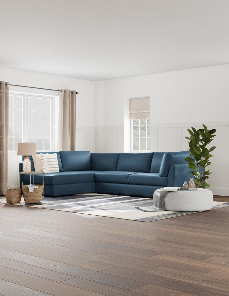 Sala modular izquierda de madera pino 6