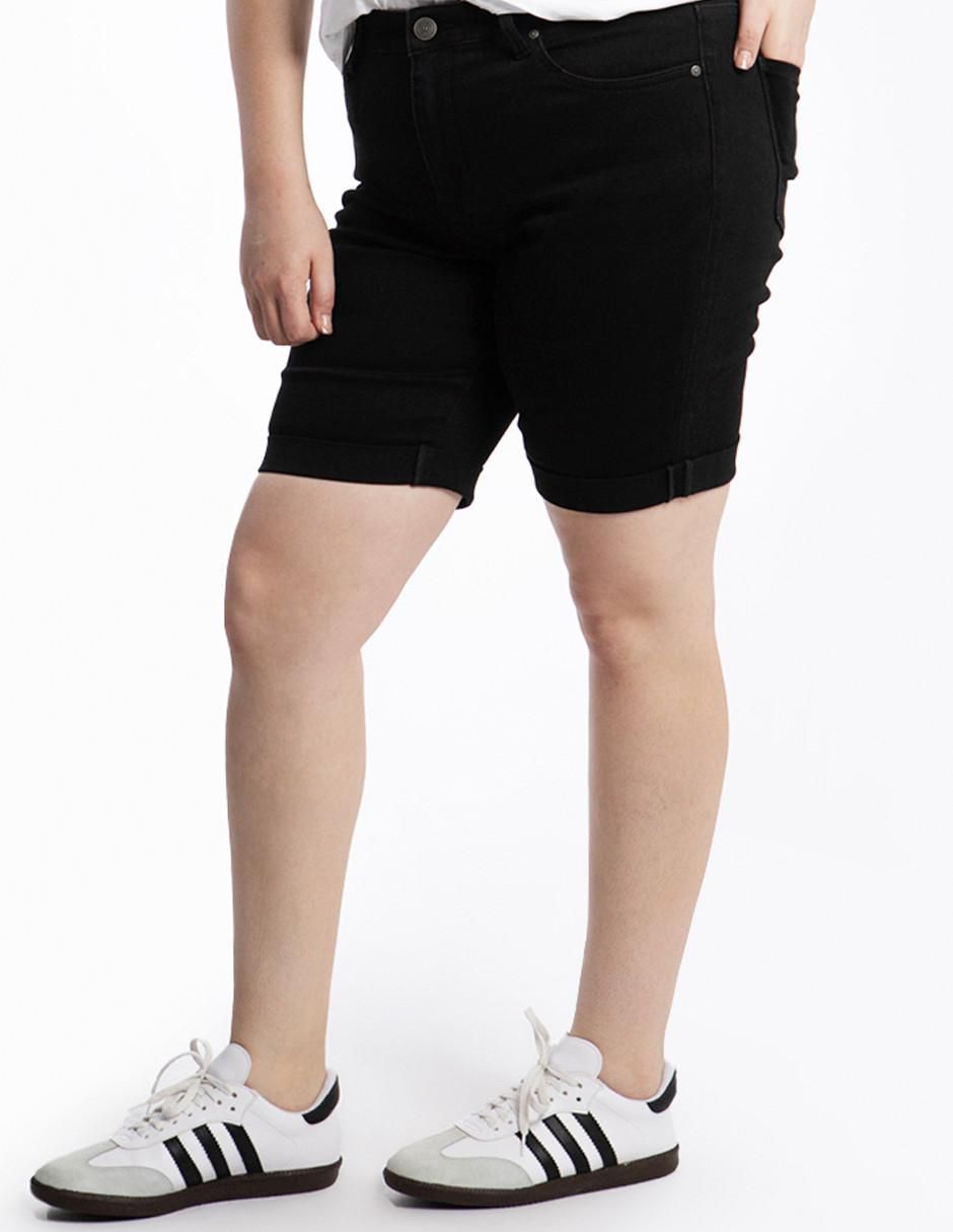Bermuda de mezclilla para mujer
