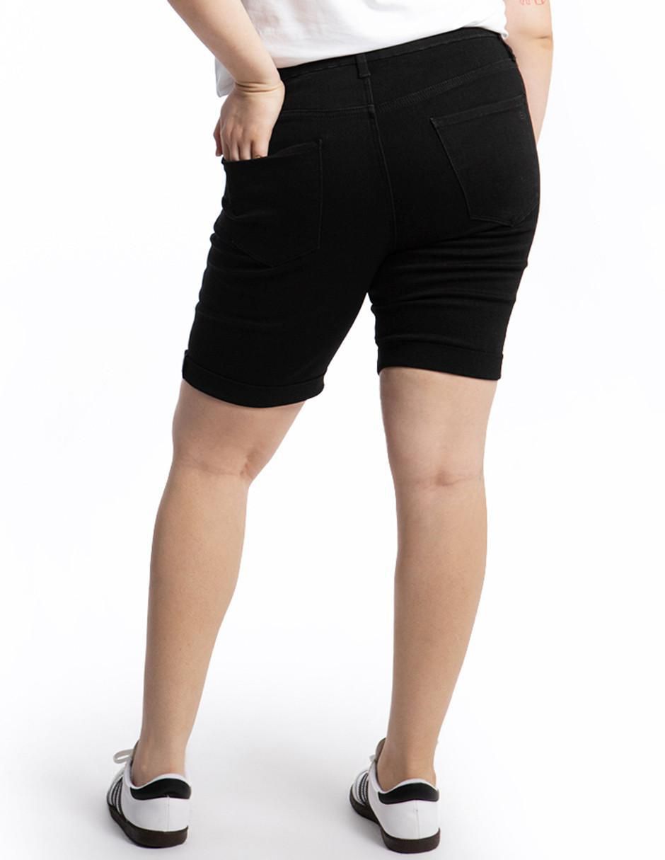 Bermuda de mezclilla para mujer 5