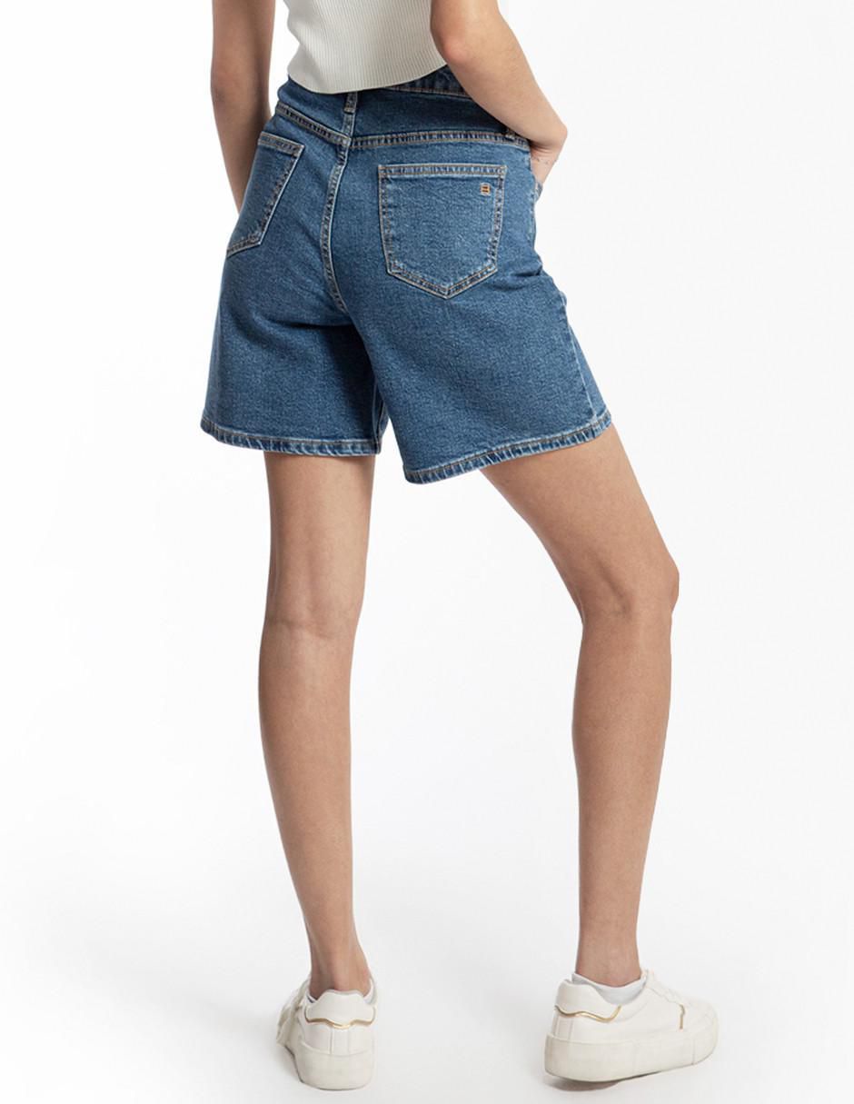 Short de mezclilla para mujer