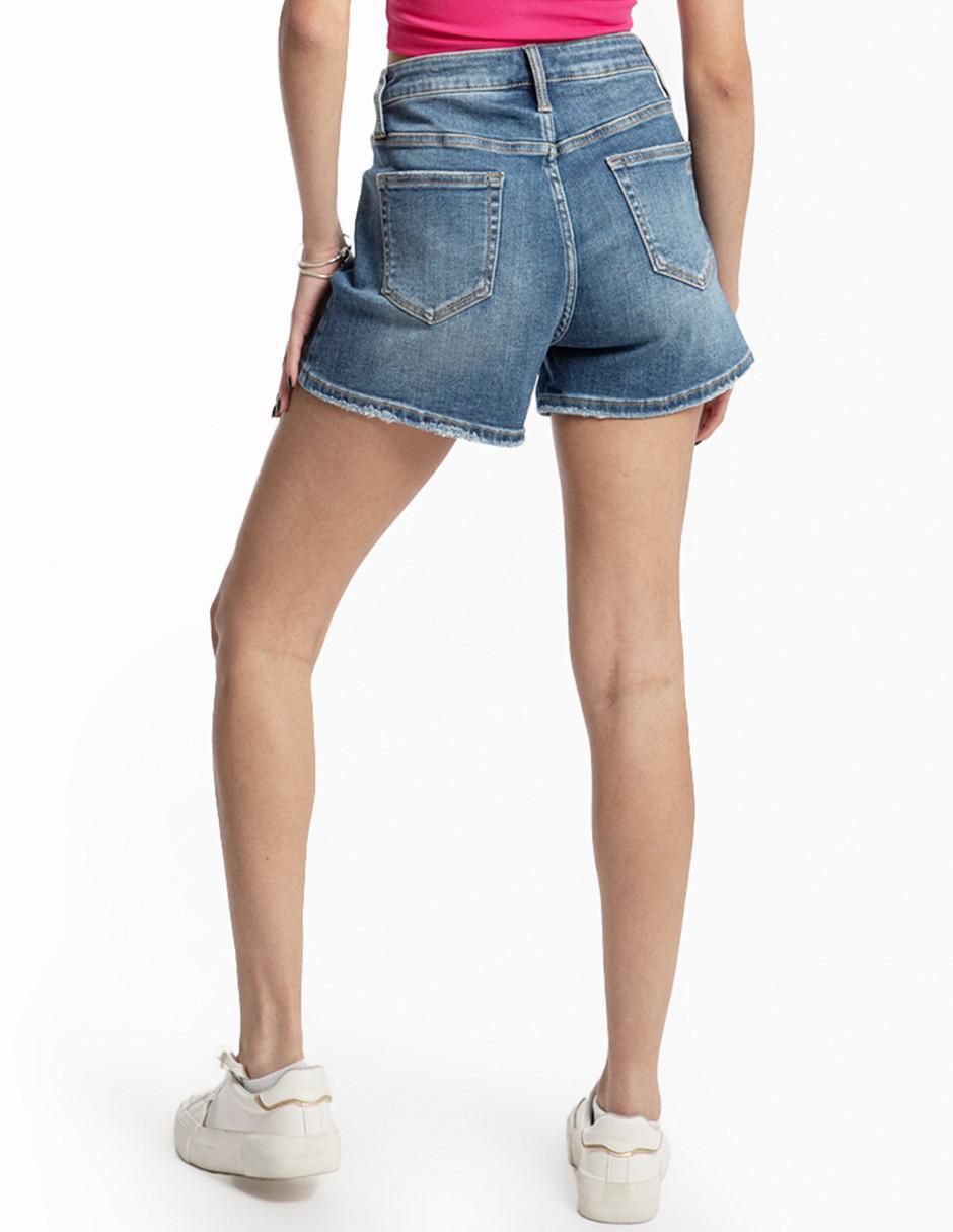 Short de mezclilla para mujer