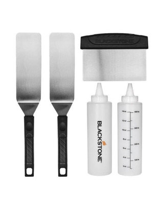 Set utensilios para asar Blackstone de acero