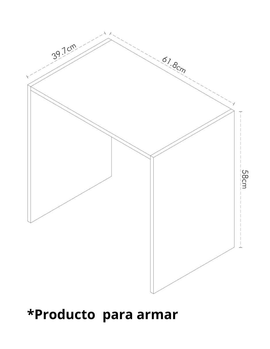 Escritorio Kinder de MDF 4