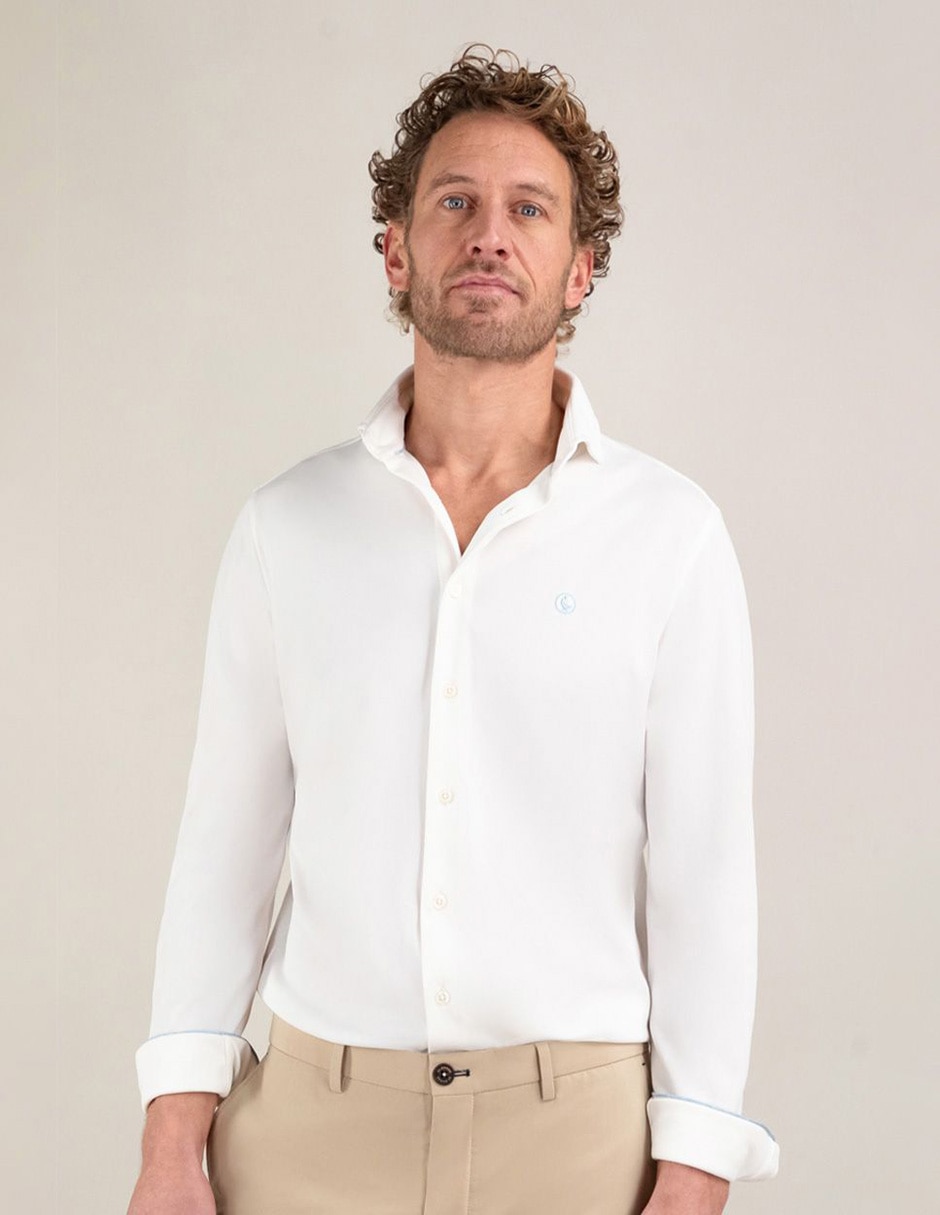 Camisa casual manga larga para hombre Camisa casual manga larga para hombre