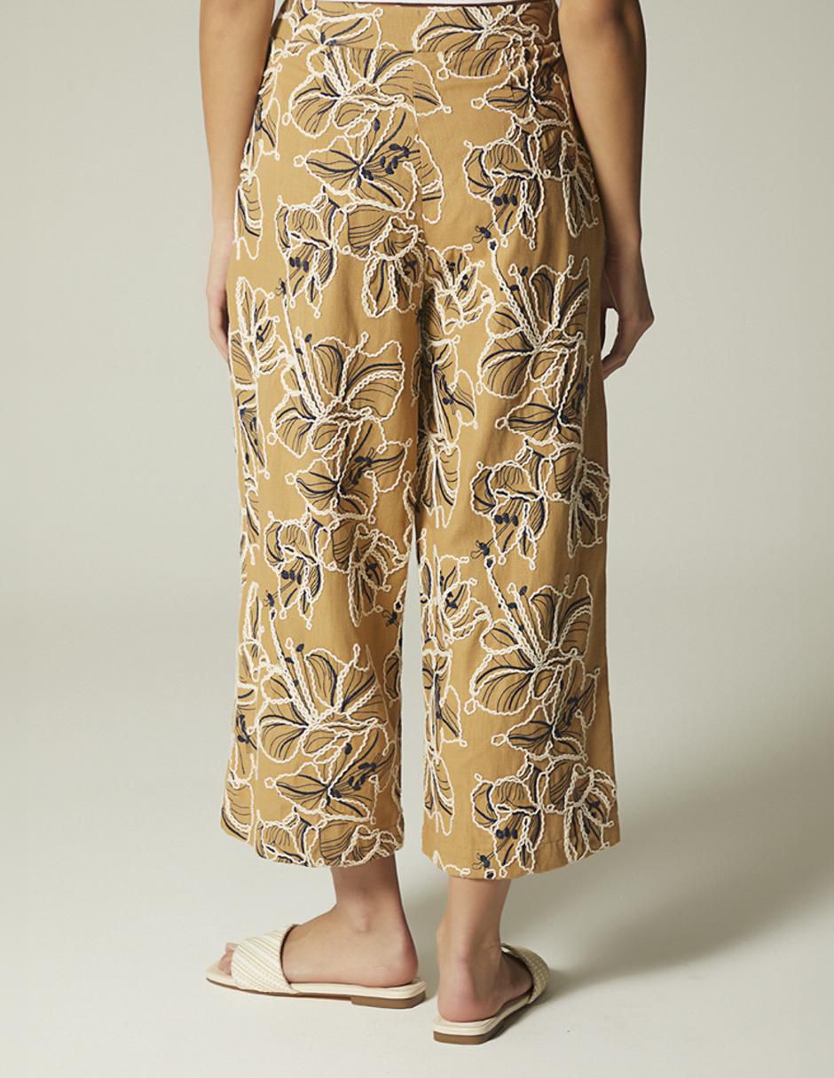 Pantalón relaxed amplio para mujer