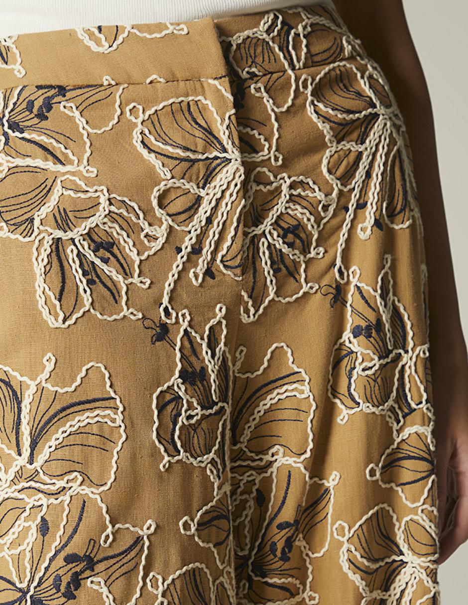 Pantalón relaxed amplio para mujer