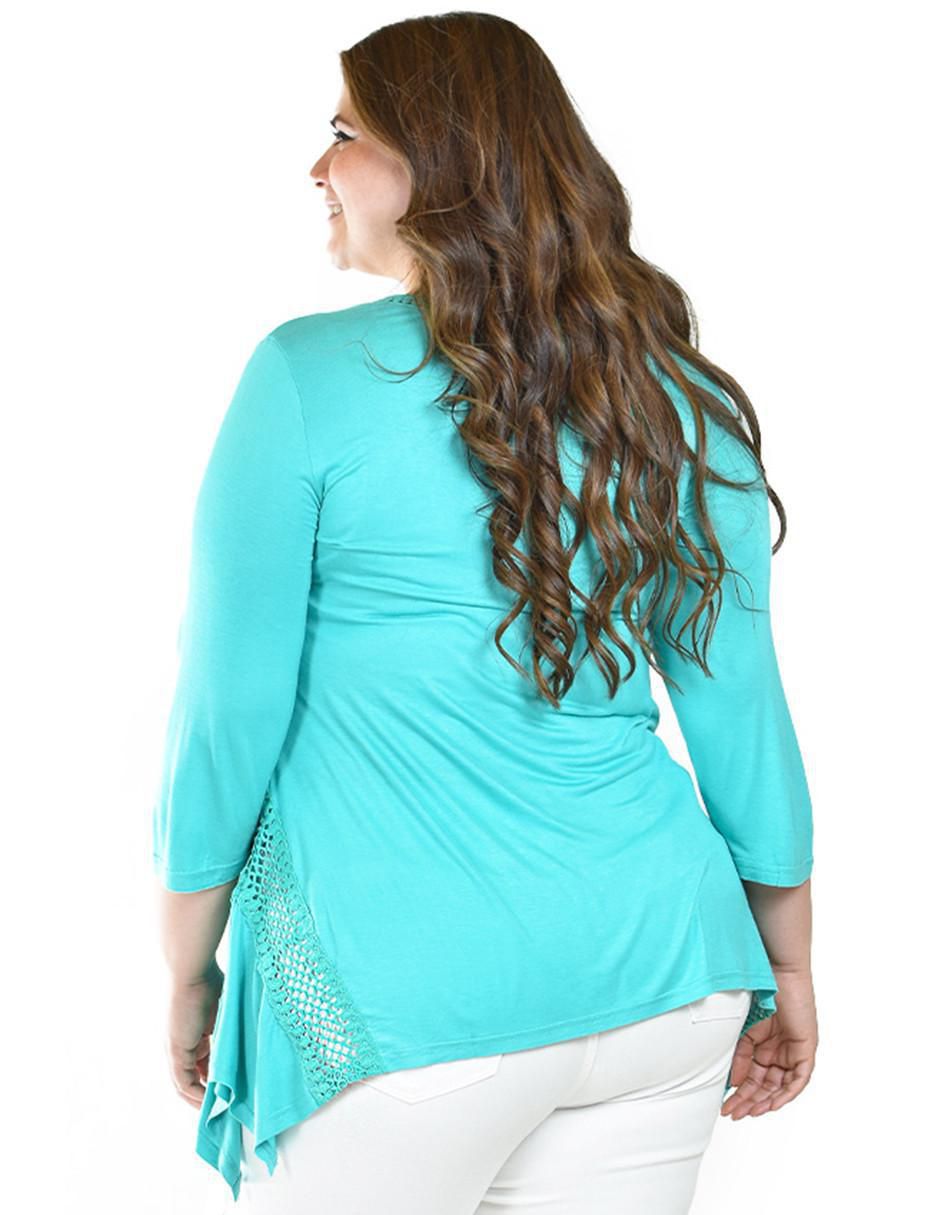 Blusa manga 3/4 para mujer 8