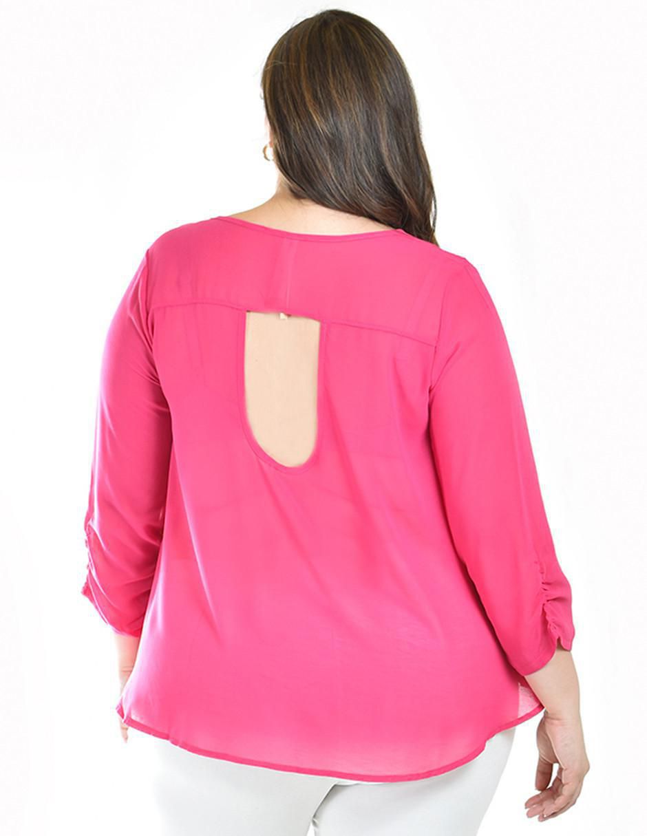 Blusa manga 3/4 para mujer 8