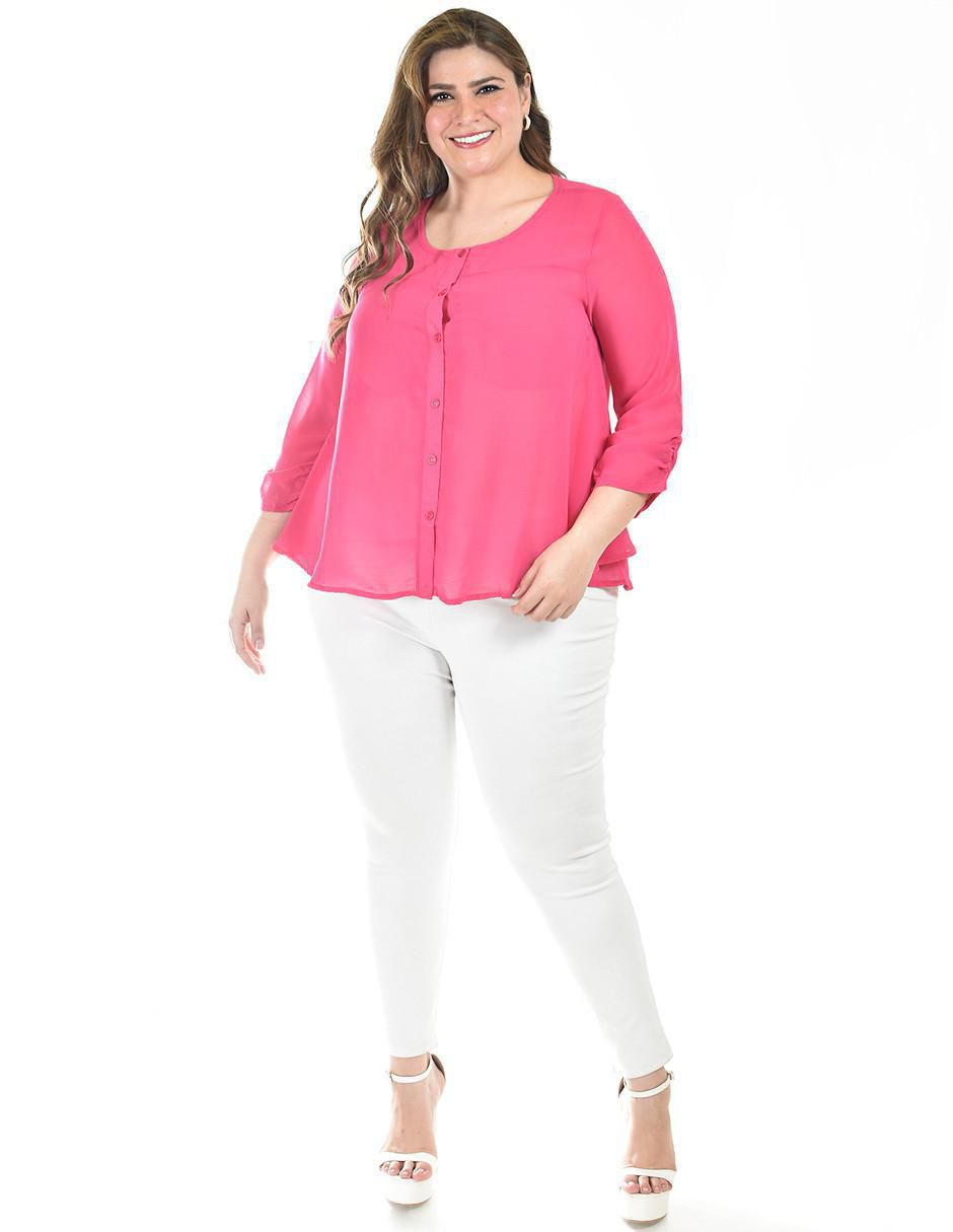 Blusa manga 3/4 para mujer 10