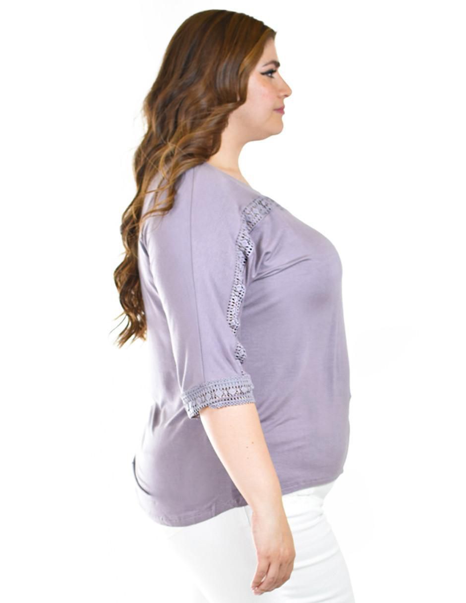 Blusa manga 3/4 para mujer 7