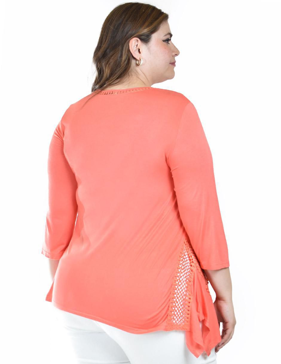 Blusa manga 3/4 para mujer 8