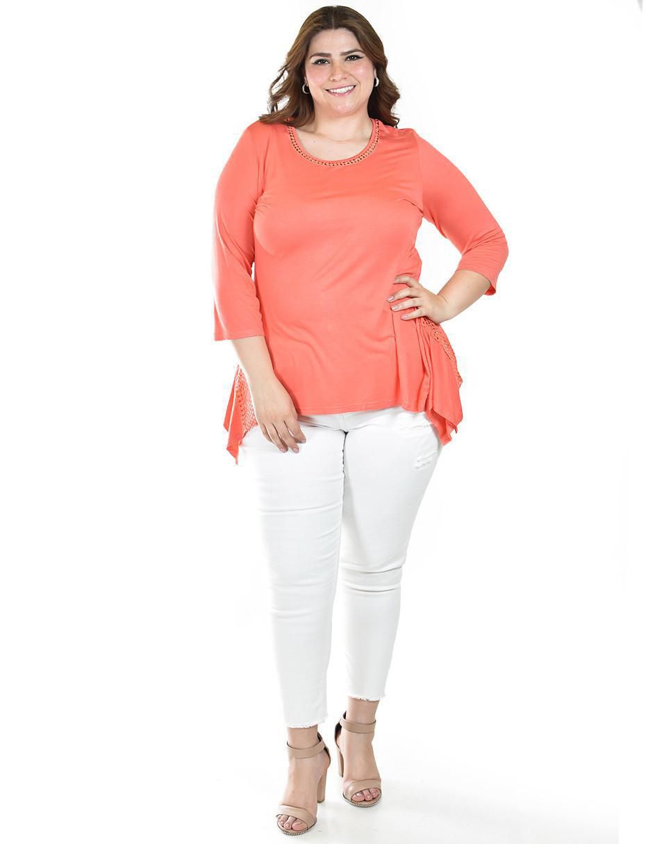 Blusa manga 3/4 para mujer 10