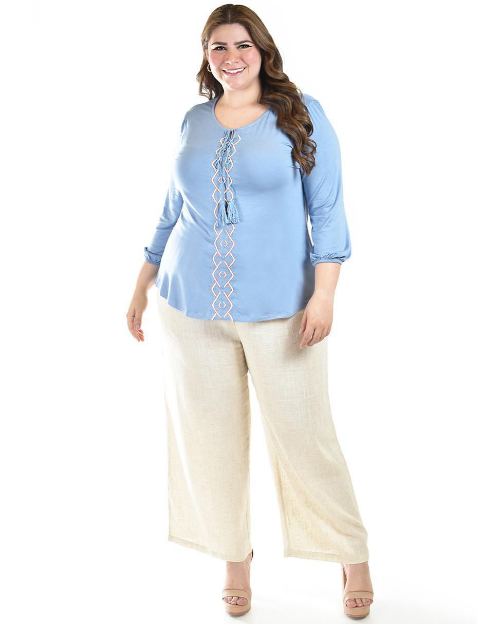 Blusa manga 3/4 para mujer 10