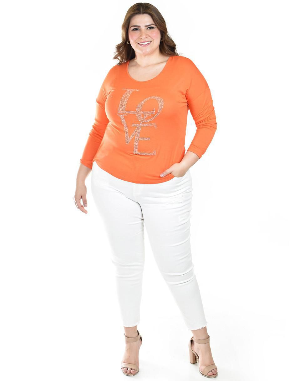 Blusa manga 3/4 para mujer 10