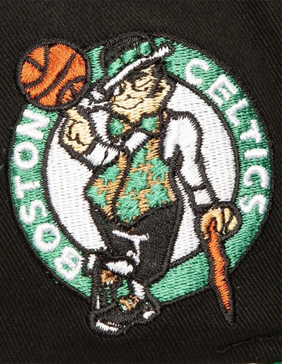 Gorra con visera curva snapback para básquetbol Lifestyle Boston Celtics adulto 3