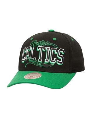 Gorra con visera curva snapback para básquetbol Lifestyle Boston Celtics adulto 1
