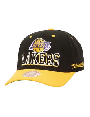 Gorra visera curva snapback para básquetbol Lifestyle Los Angeles Lakers para adulto