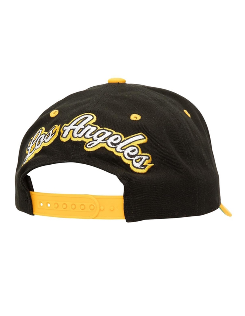 Gorra visera curva snapback para básquetbol Lifestyle Los Angeles Lakers para adulto 3