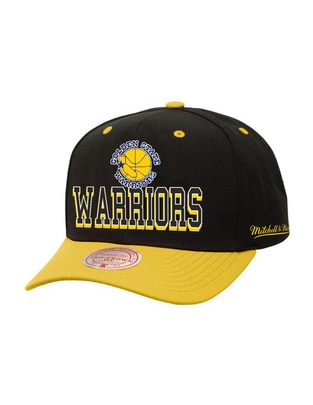 Gorra visera curva snapback para básquetbol Lifestyle Golden State Warriors para adulto