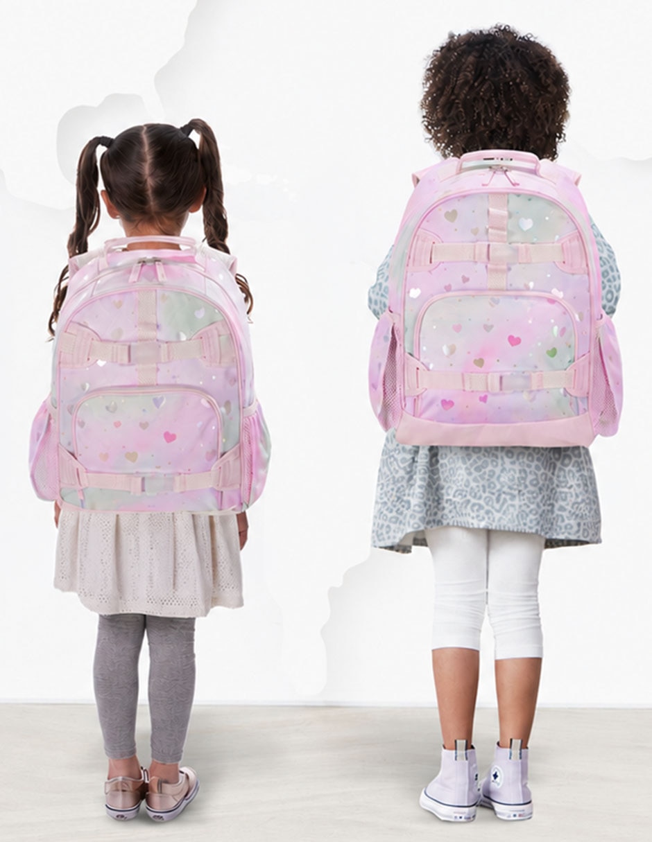Mochila Mackenzie Dreamy Foil Hearts para niña