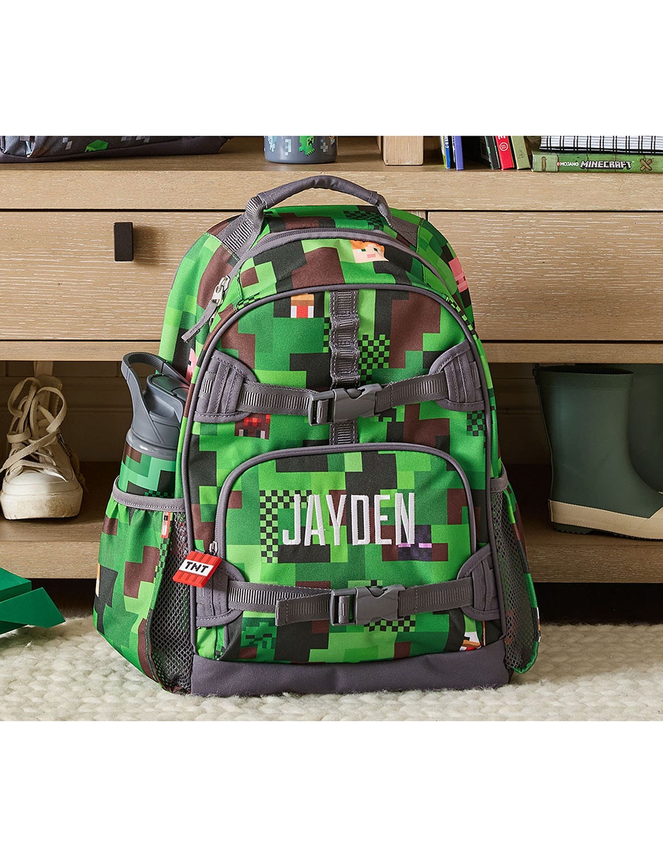 Mochila escolar Mackenzie Minecraft para niño