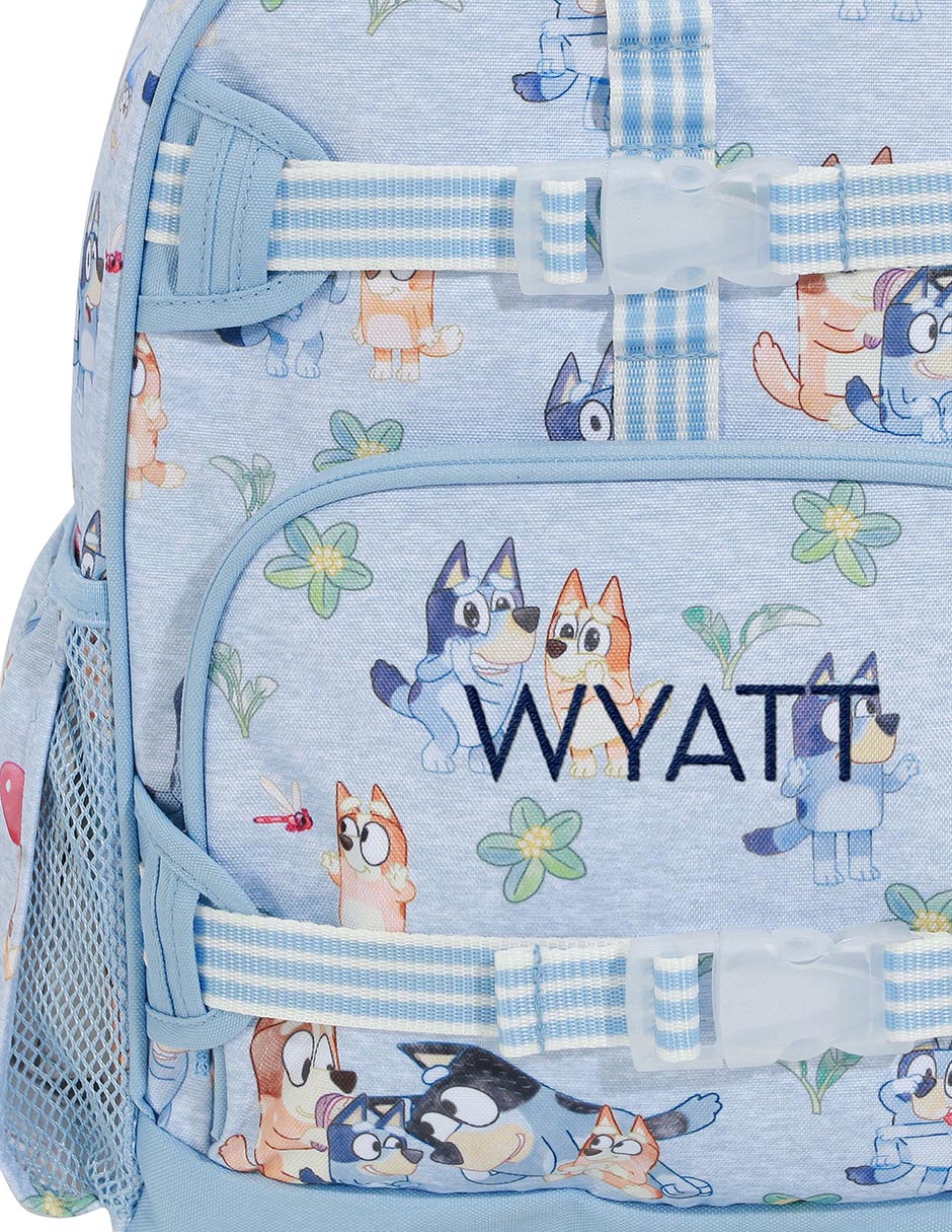 Mochila escolar Bluey y Bingo unisex