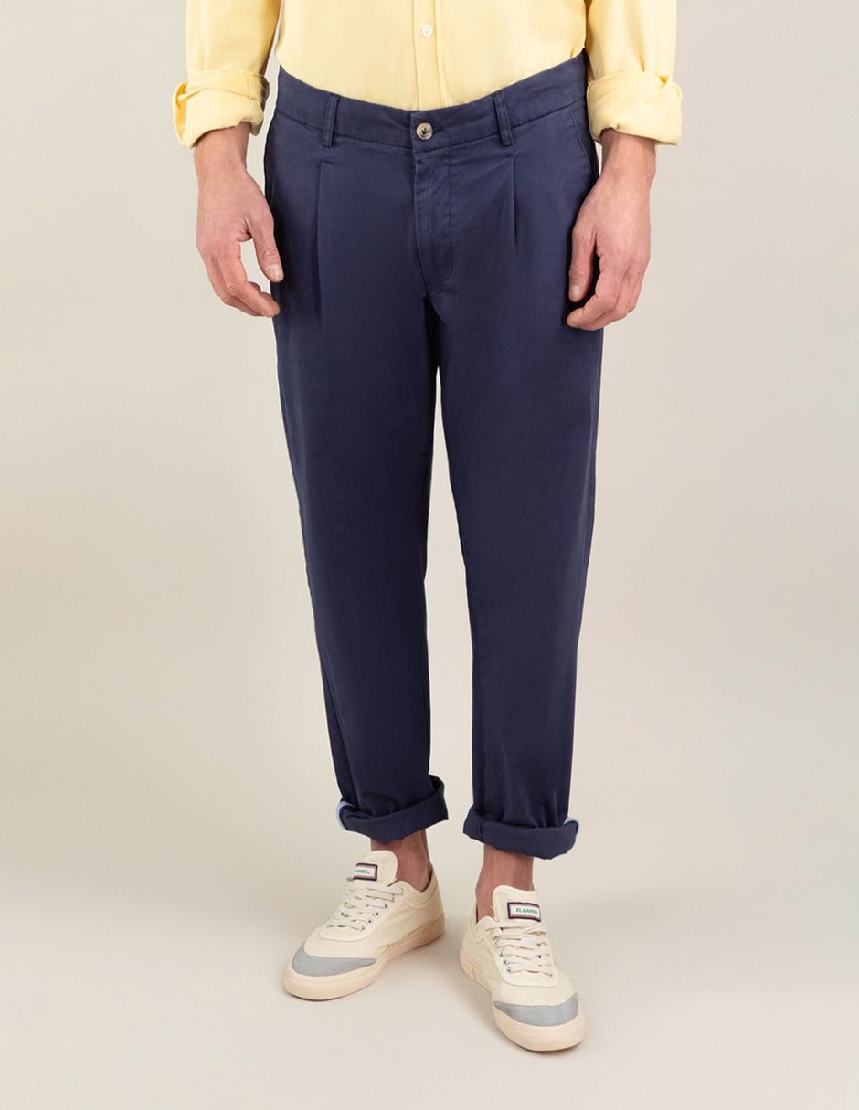 Pantalón casual chino regular para hombre 4