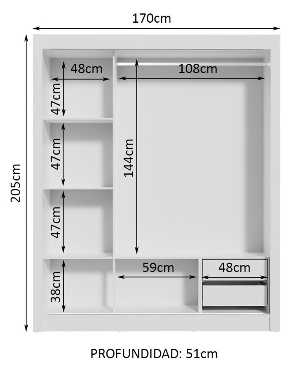 Armario Lyon de MDP 13