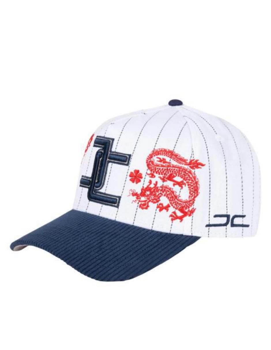 Gorra visera curva broche casual Dragón para hombre