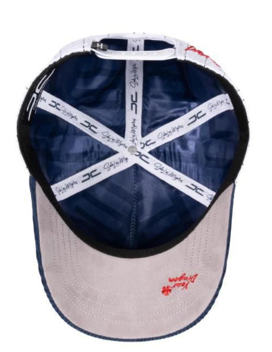 Gorra visera curva broche casual Dragón para hombre