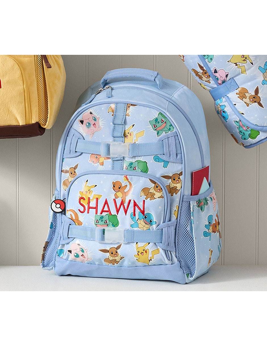 Mochila escolar pokémon para niño