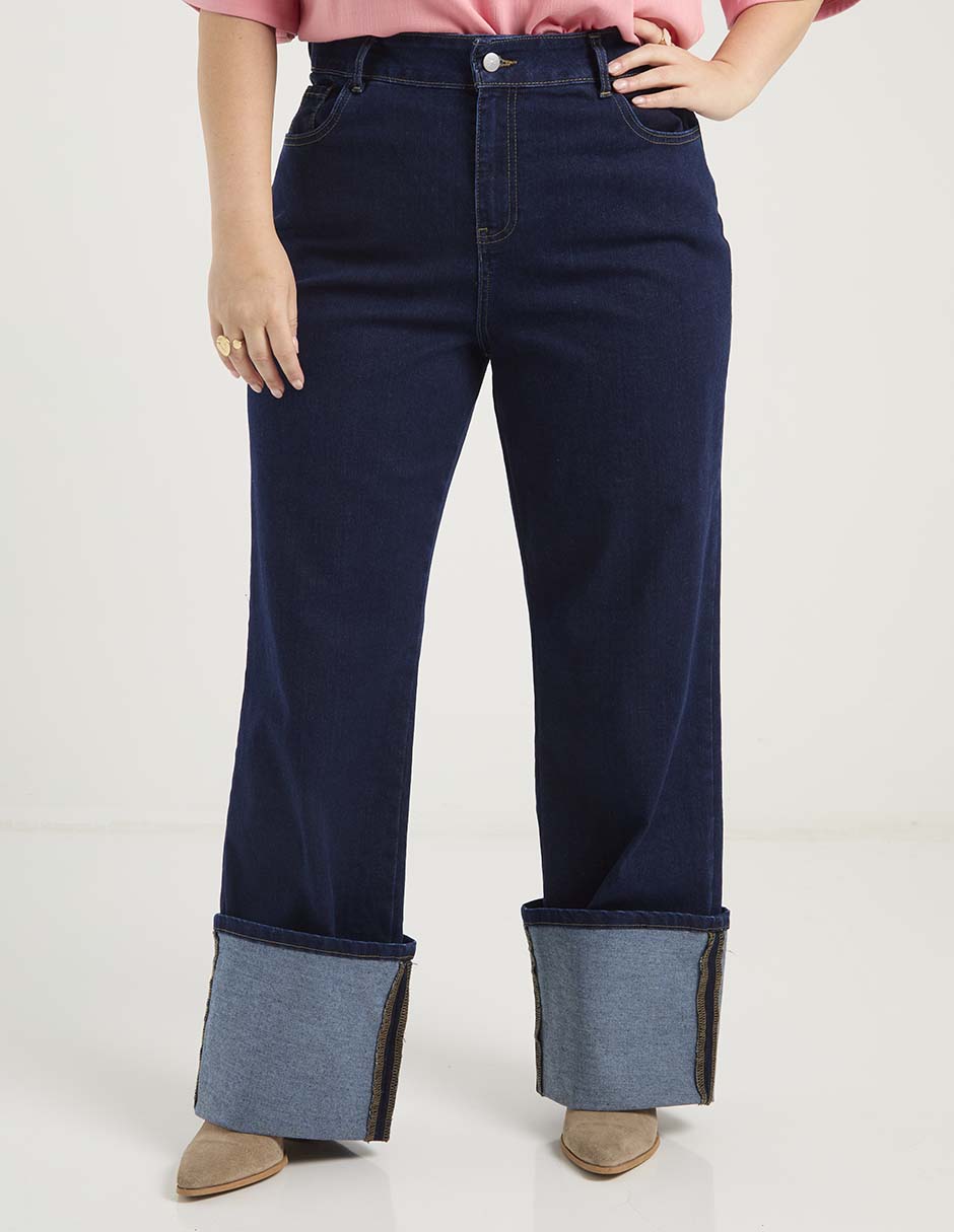 Pantalón acampanado The Pattern wide leg para mujer
