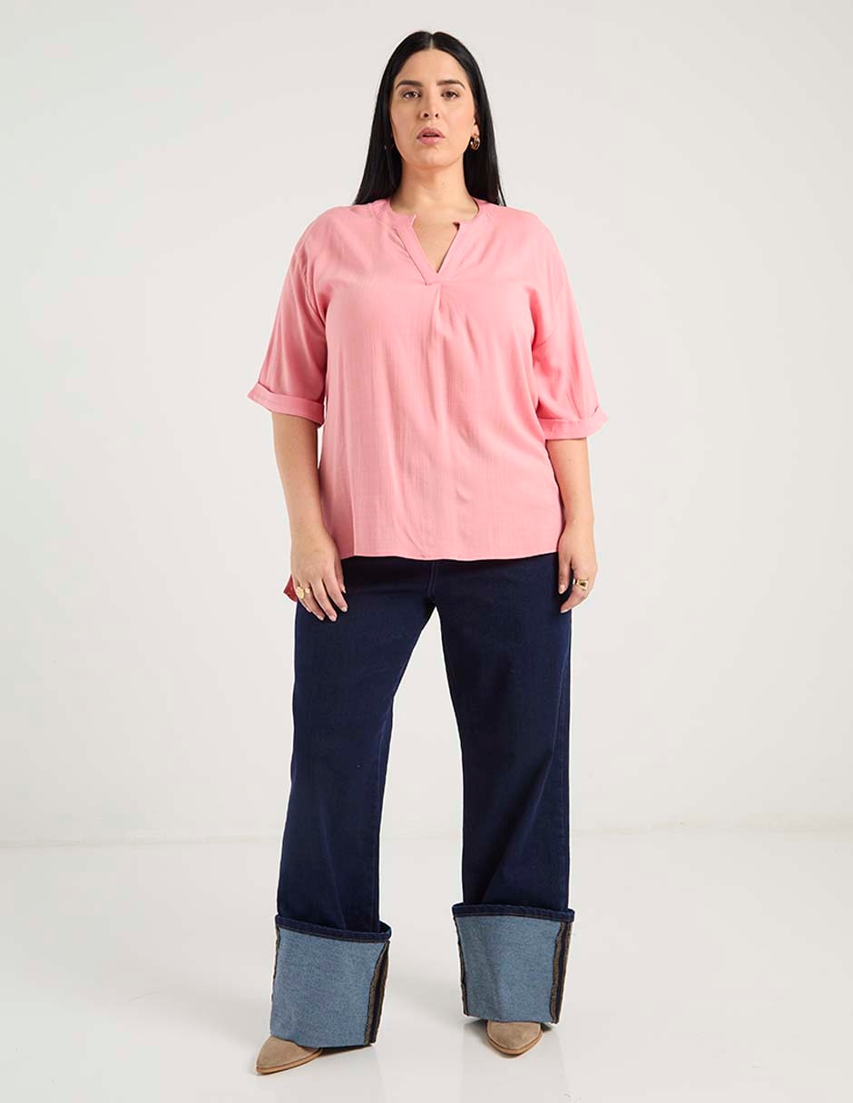 Pantalón acampanado The Pattern wide leg para mujer