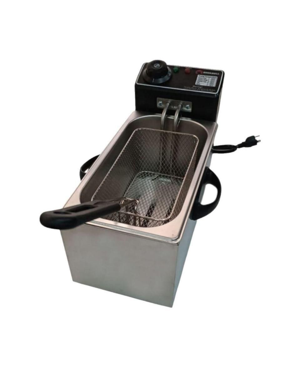FREIDORA DE ACEITE FR, 4 L, GRIS ACERO 1