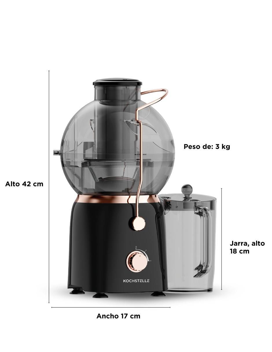 EXTRACTOR EJ2501 KOCHSTE, 1.2 L, NEGRO