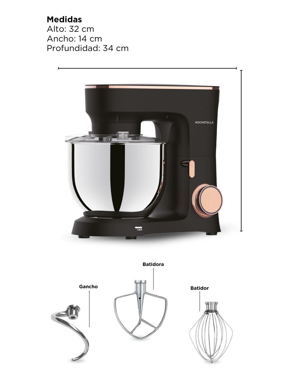 BATIDORA PEDESTAL BR2502 K, 6 L, NEGRO 3