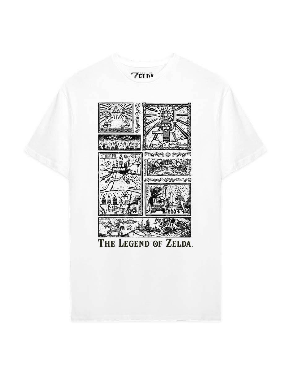 Playera manga corta Nintendo cuello redondo para mujer