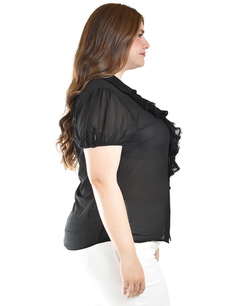 Blusa manga corta para mujer 6