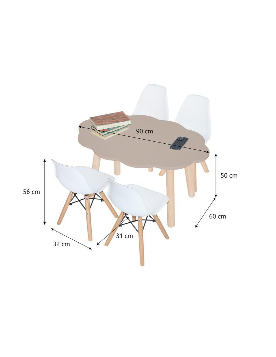 Mesa con silla armable 5
