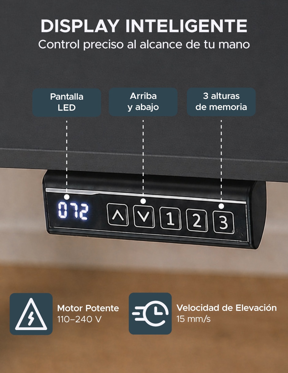 Escritorio armable de MDF 12