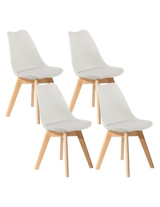Juego de sillas 4 piezas Tulip de Comedor Juego de sillas 4 piezas Tulip de Comedor
