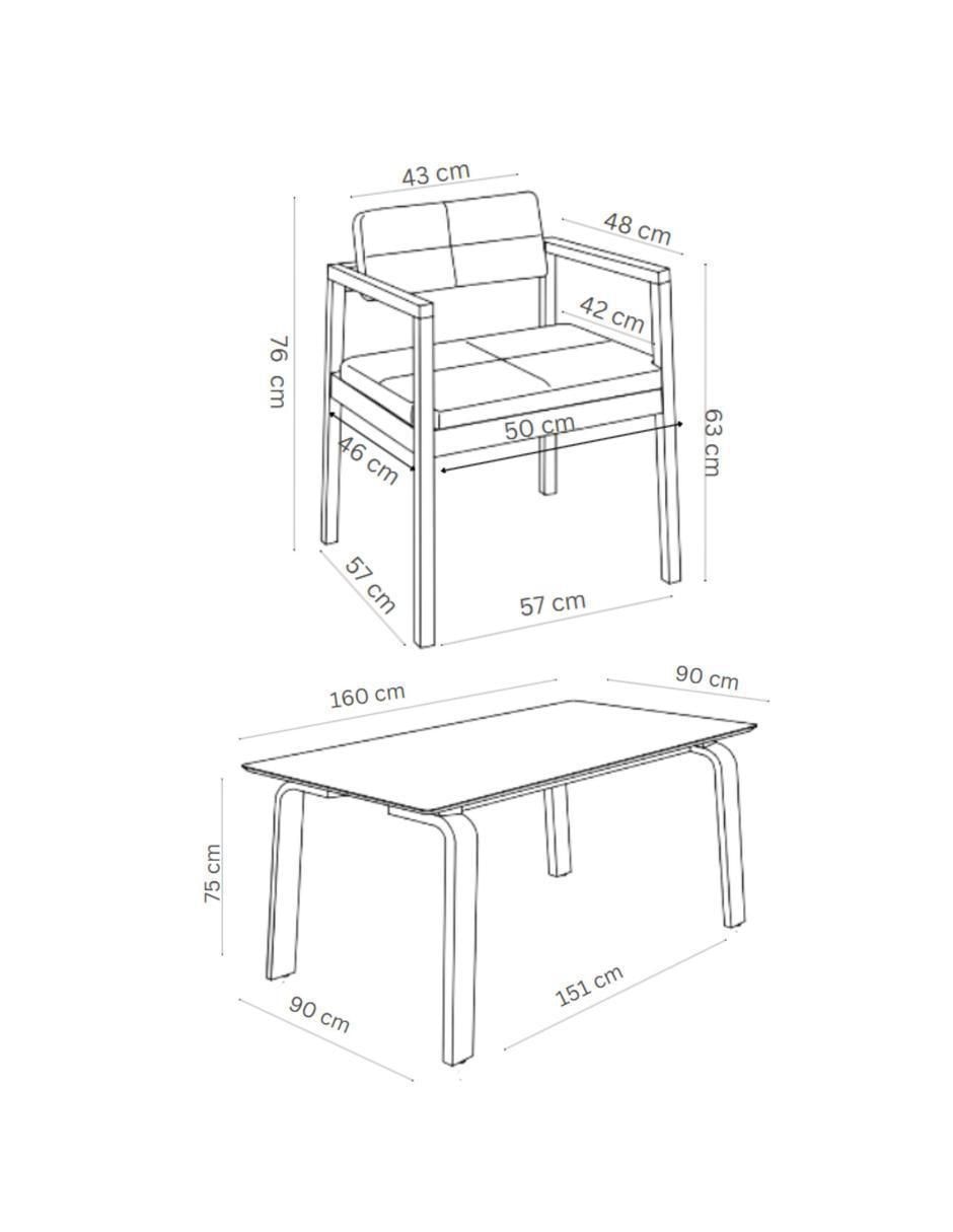 Comedor Viena para 4 personas 9