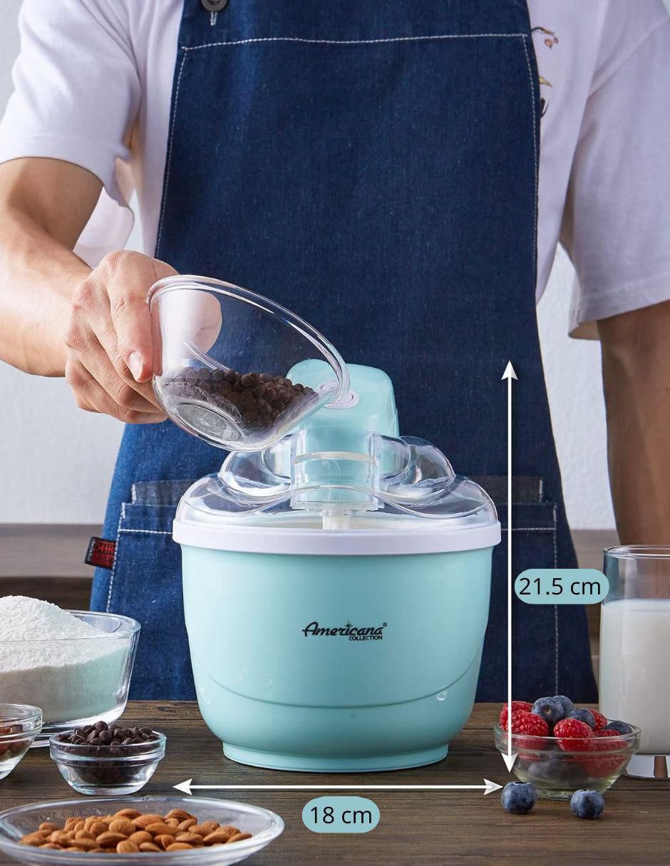MÁQUINA HELADO EIM-520 ELI, AZUL CLARO