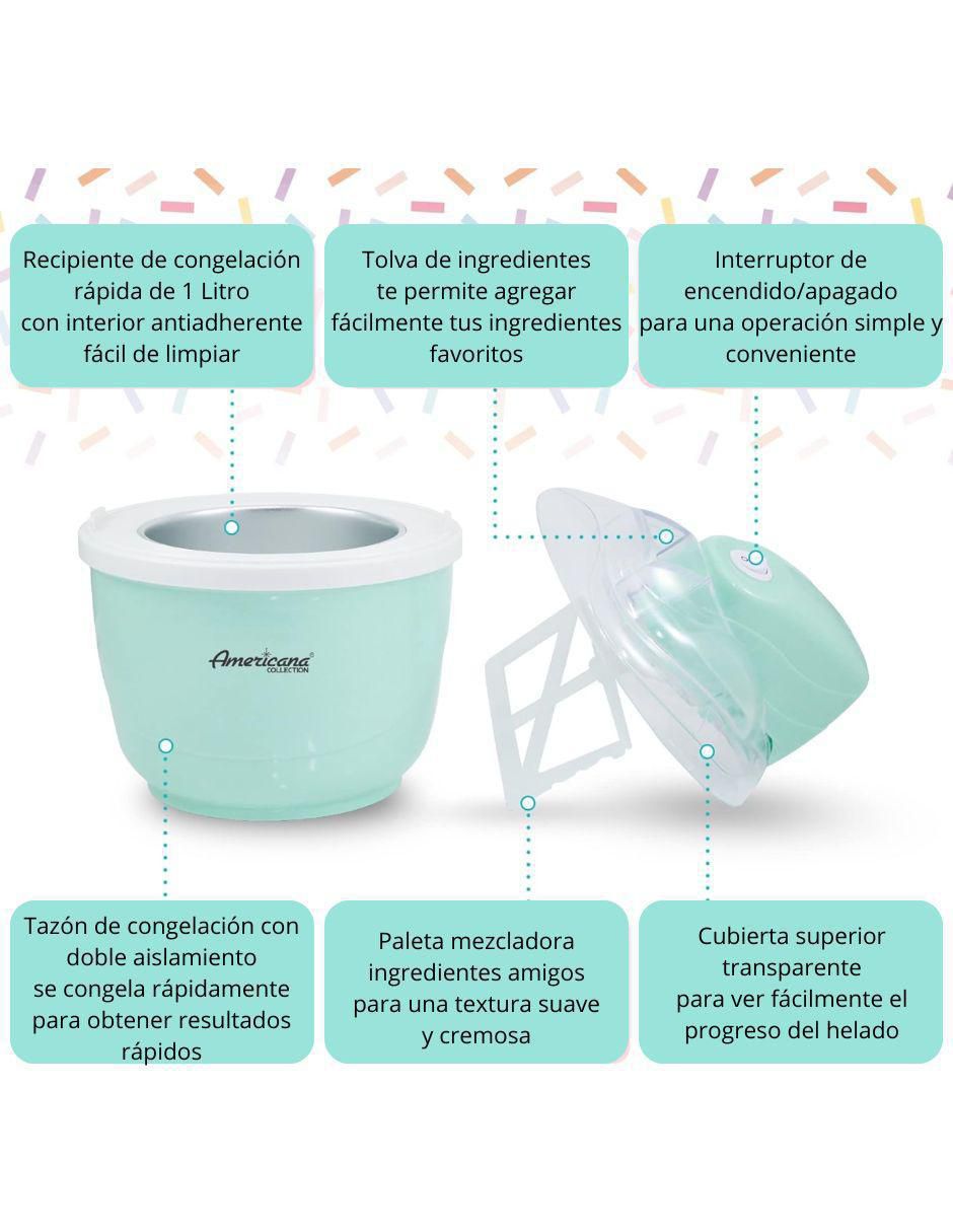 MÁQUINA HELADO EIM-520 ELI, AZUL CLARO