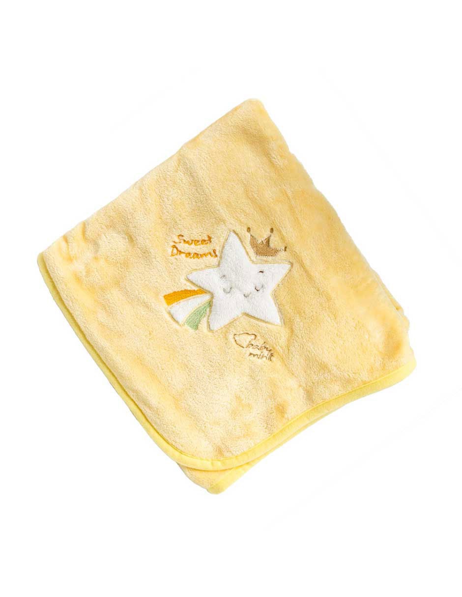 Cobertor Baby Mink estampado gráfico